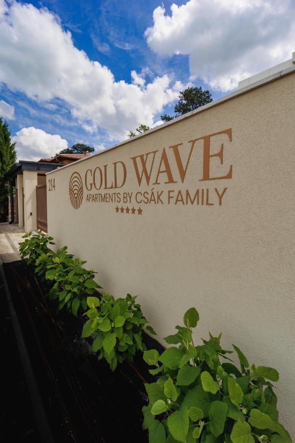Gold Wave Apartments Шиофок Экстерьер фото